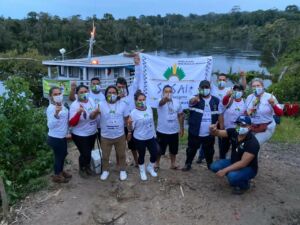 FEI participa de missão conjunta de assistência à saúde e leva alimentos a indígenas isolados em Manicoré
