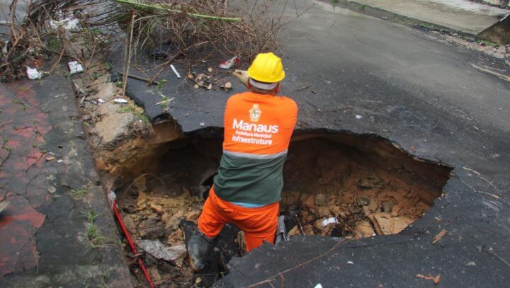 Prefeitura de Manaus conclui obra de drenagem profunda no bairro Lírio do Vale 1