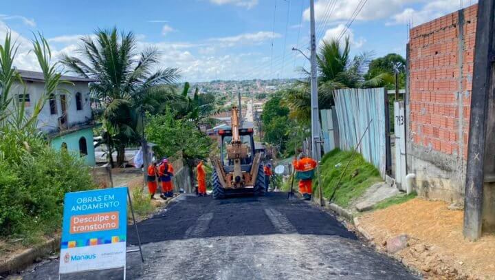 Prefeitura intensifica a recuperação de ruas na zona Norte