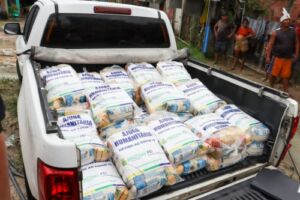 O Governo do Amazonas, por meio da Fundação Estadual do Índio, doa 500 cestas básicas para aldeias Mura de Autazes